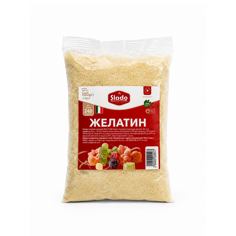 ЖЕЛАТИН 240 БЛЮМ ІТАЛІЯ