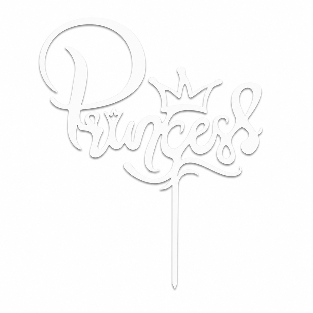 ТОПЕР З ХДФ №11 «PRINCESS» БІЛИЙ
