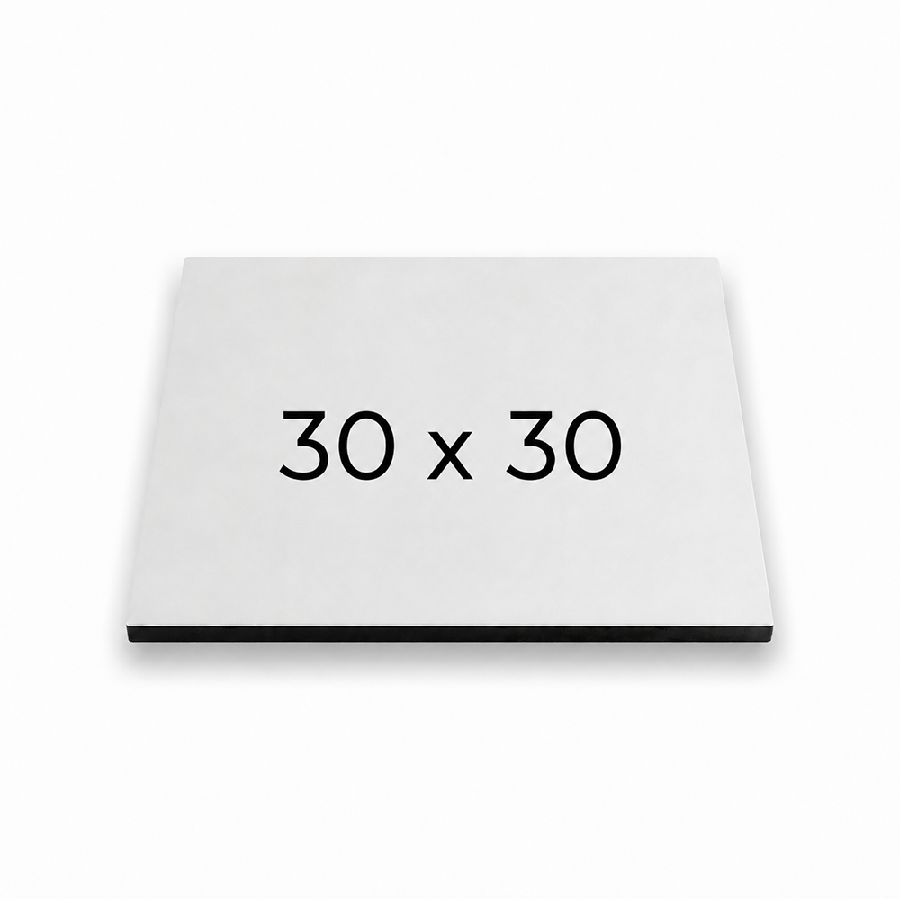 ПІДЛОЖКА ПОСИЛЕНА МДФ 30Х30, h=8мм БІЛА