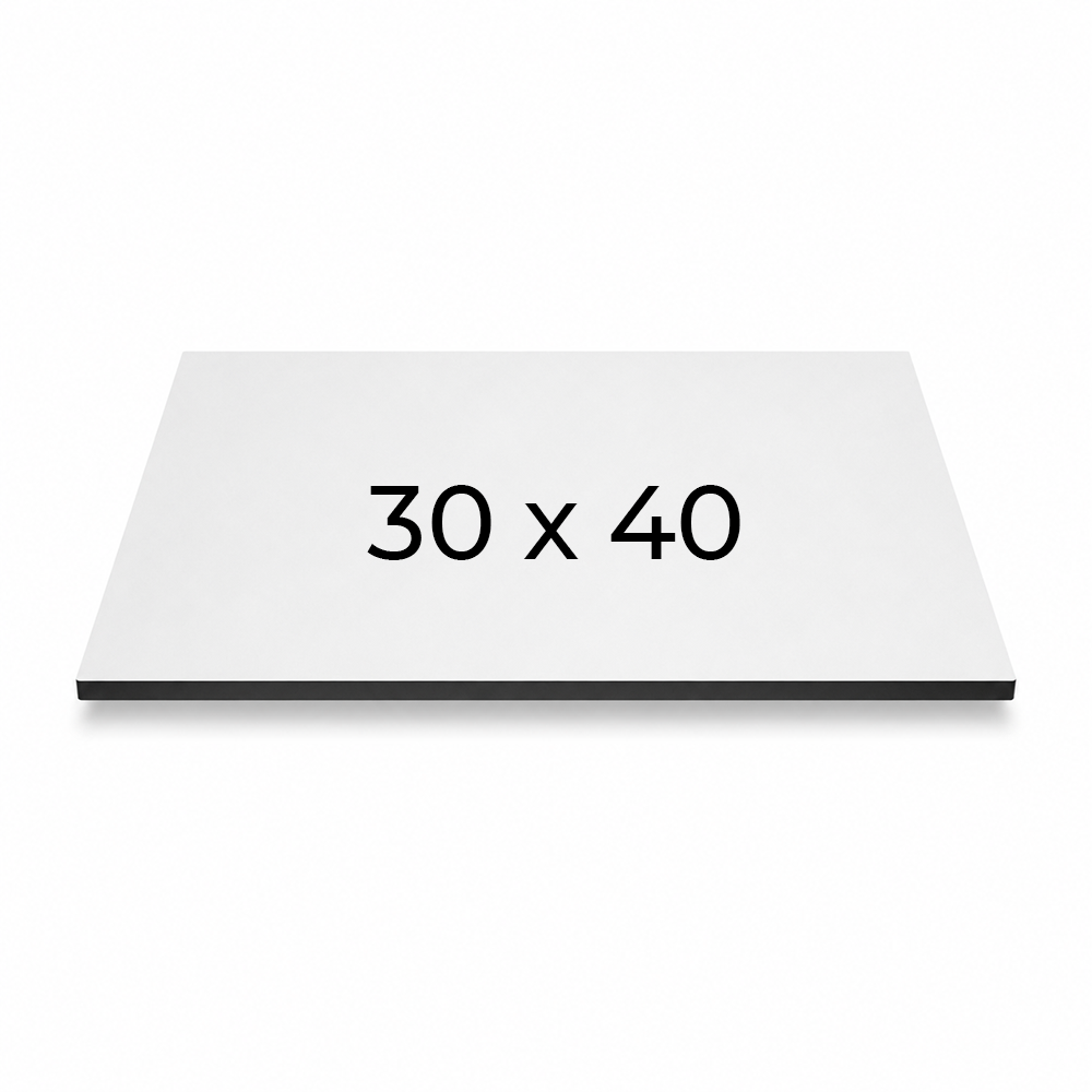 ПІДЛОЖКА ПОСИЛЕНА МДФ 30Х40, h=8мм БІЛА